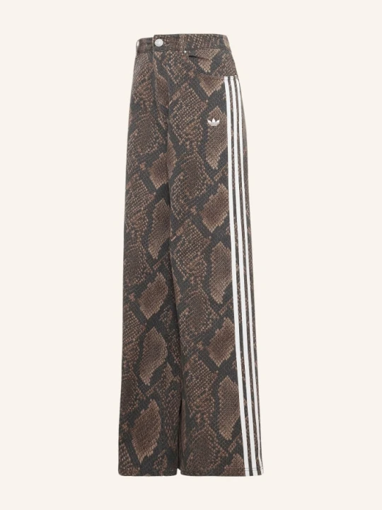 Zdjęcie produktu Adidas Originals Jeansy Wide Leg braun brązowy