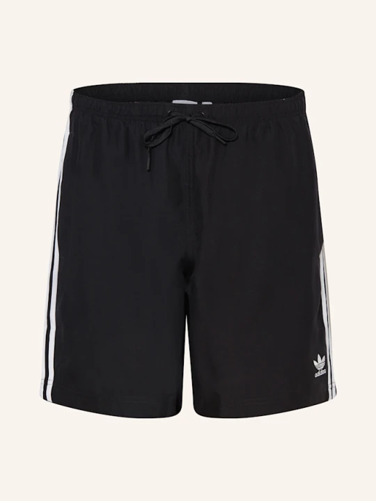 Zdjęcie produktu Adidas Originals Kąpielówki Bokserki Adicolor 3-Streifen 8-Inch schwarz CZARNY