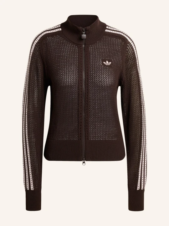 Zdjęcie produktu Adidas Originals Kardigan Knitted Crochet Firebird braun brązowy