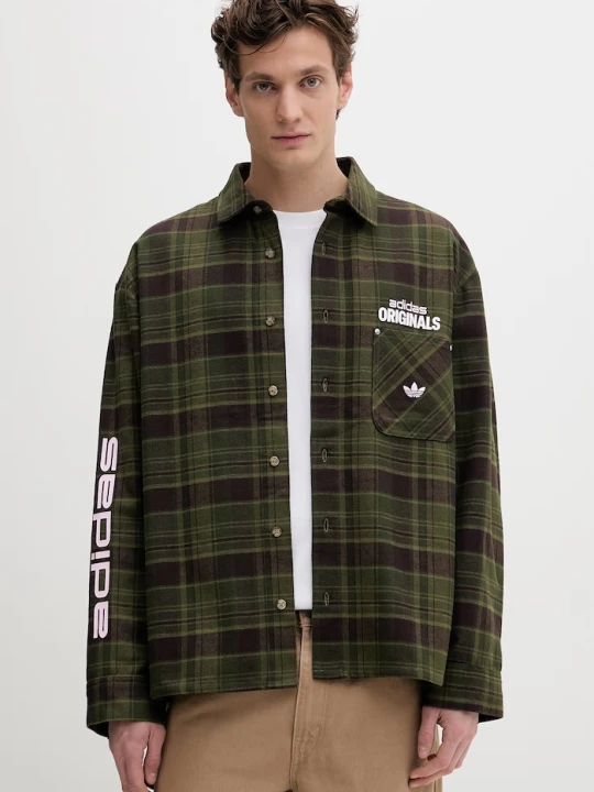 Zdjęcie produktu adidas Originals koszula bawełniana zielony
