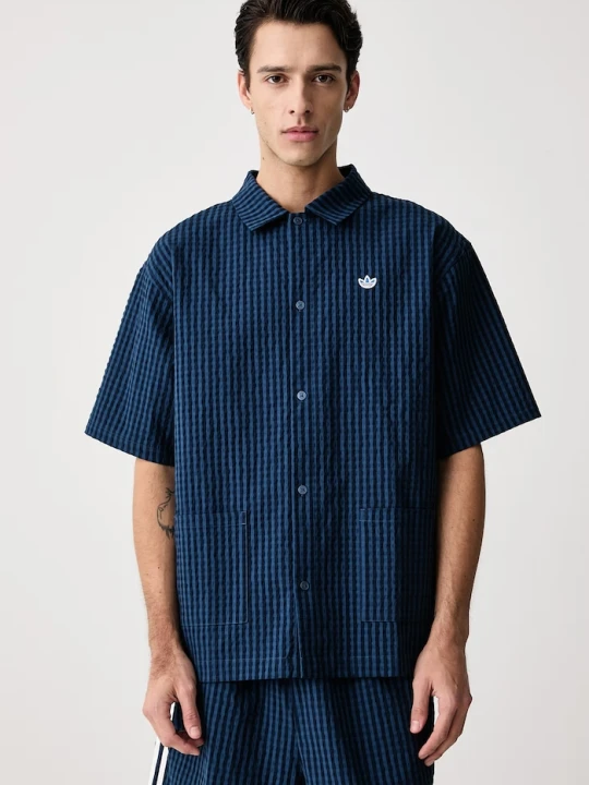 Zdjęcie produktu adidas Originals koszula męska z bawełną Resort niebieski