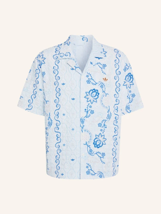 Zdjęcie produktu Adidas Originals Koszula Wypoczynkowa Printed Seersucker Comfort Fit blau