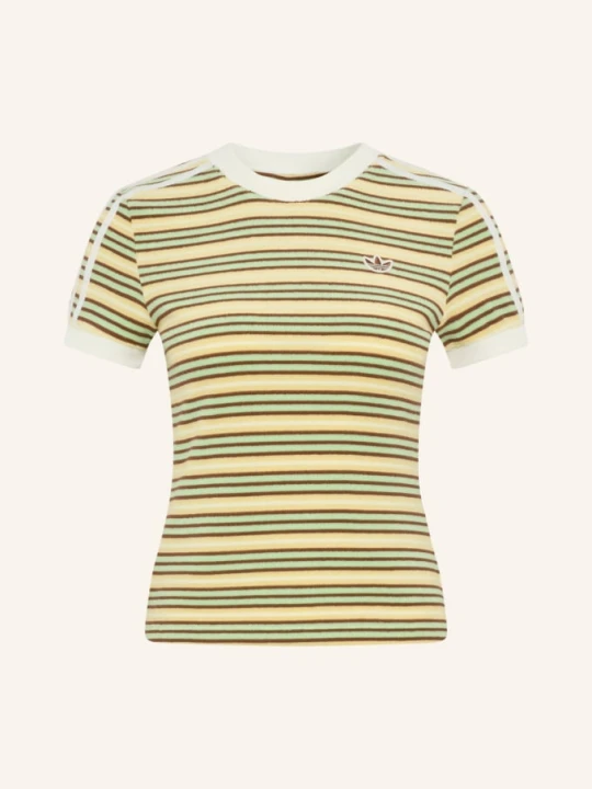 Zdjęcie produktu Adidas Originals Koszulka Adidas Originals Summer Glow Slim Striped Z Frotte gelb