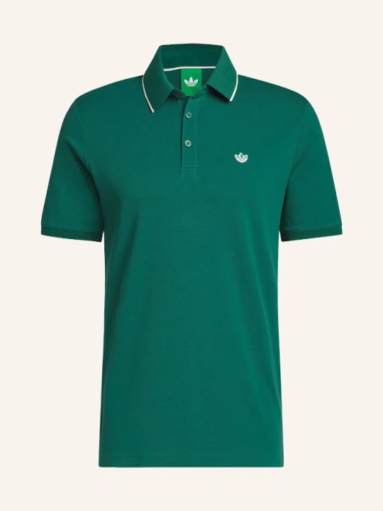 Zdjęcie produktu Adidas Originals Koszulka Polo Piqué Original Twistknit Trefoil gruen