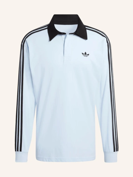 Zdjęcie produktu Adidas Originals Koszulka Polo Z Dżerseju 3-Stripes blau