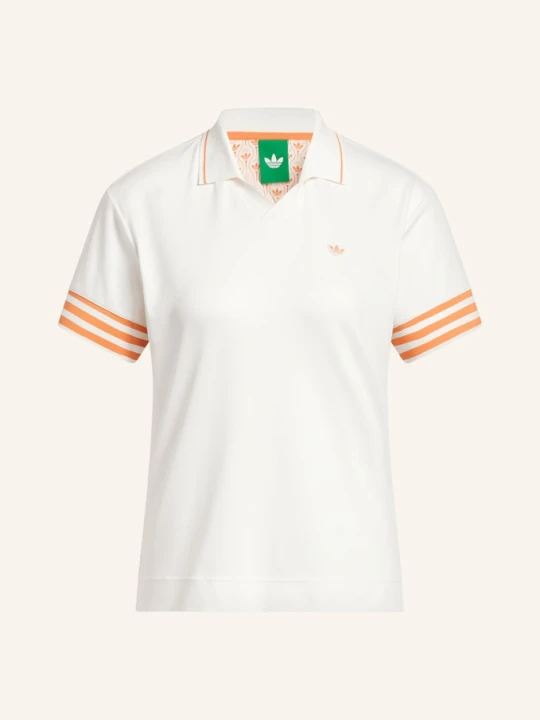Zdjęcie produktu Adidas Originals Koszulka Polo Z Pikowanym Wzorem Originals 3-Stripe weiss