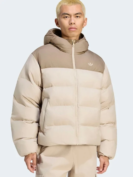 Zdjęcie produktu adidas Originals kurtka męska Hooded Regen beżowy