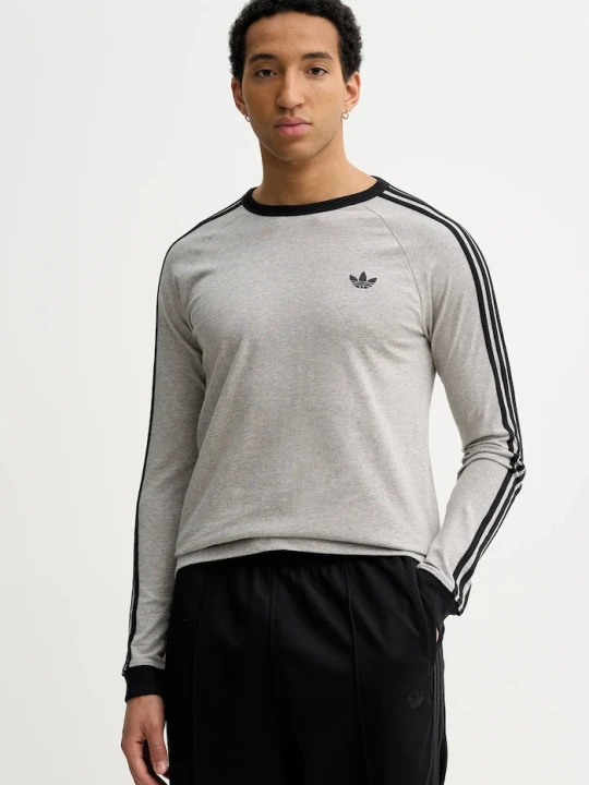 Zdjęcie produktu adidas Originals longsleeve bawełniany szary