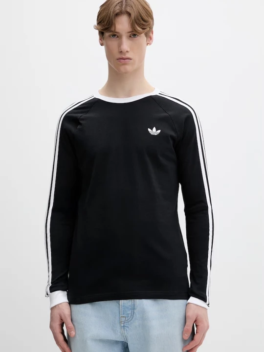 Zdjęcie produktu adidas Originals longsleeve bawełniany czarny