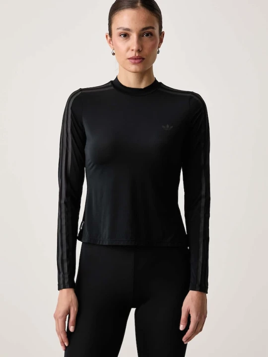 Zdjęcie produktu adidas Originals longsleeve damski Adiluna Season 2 x Jennie czarny