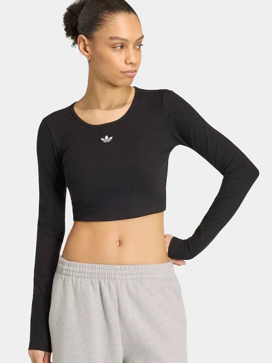 Zdjęcie produktu adidas Originals longsleeve damski Essentials czarny