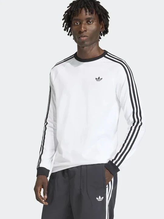 Zdjęcie produktu adidas Originals longsleeve męski bawełniany biały