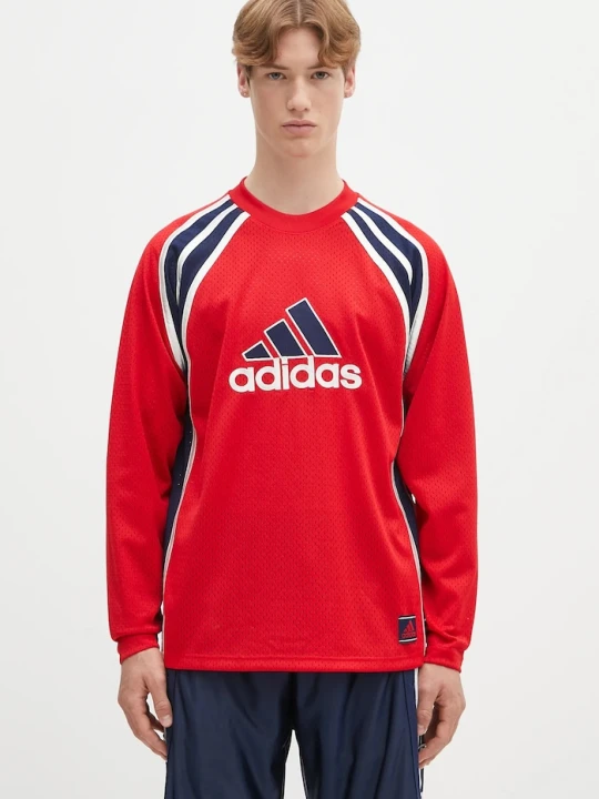 Zdjęcie produktu adidas Originals longsleeve Warm-Up Top czerwony