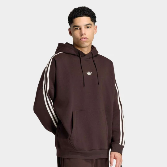 Zdjęcie produktu Loose Fitted Graphic Hoody adidas Originals brązowy