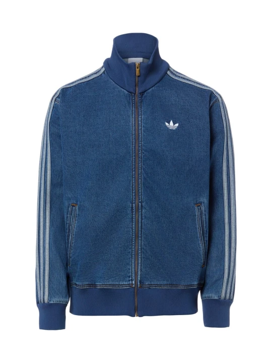 Zdjęcie produktu adidas Originals kurtka dżinsowa Mężczyźni Bawełna niebieski