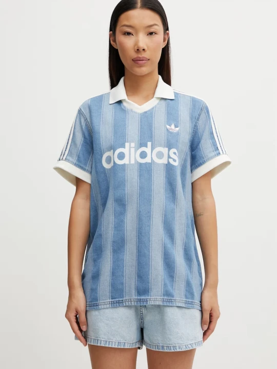 Zdjęcie produktu adidas Originals polo bawełniane damskie
