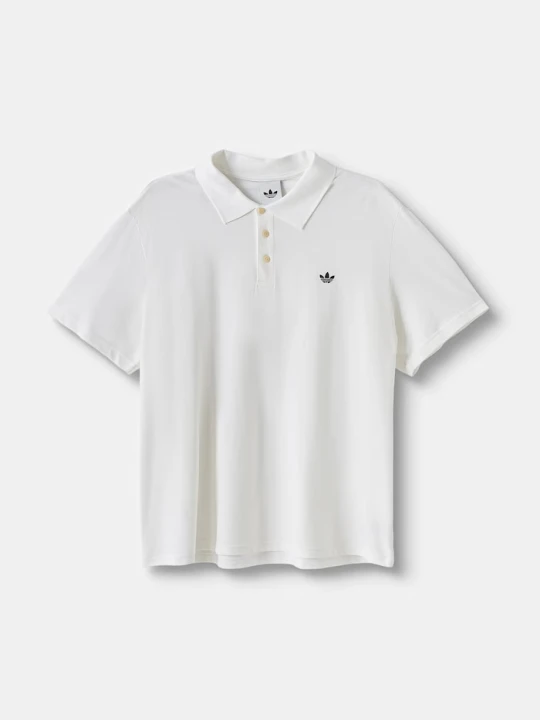 Zdjęcie produktu adidas Originals polo męskie bawełniane Trefoil Essentials biały