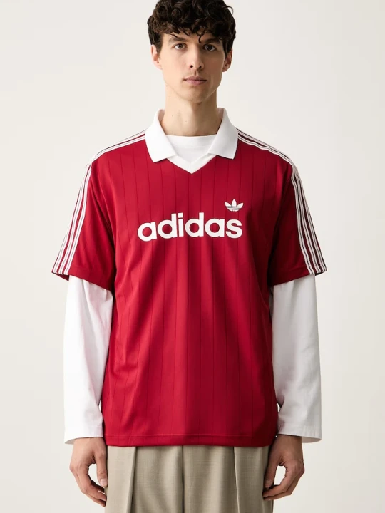 Zdjęcie produktu adidas Originals polo męskie czerwony