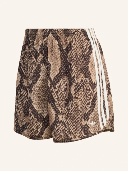 Zdjęcie produktu Adidas Originals Satynowe Szorty Snake Print Satin braun