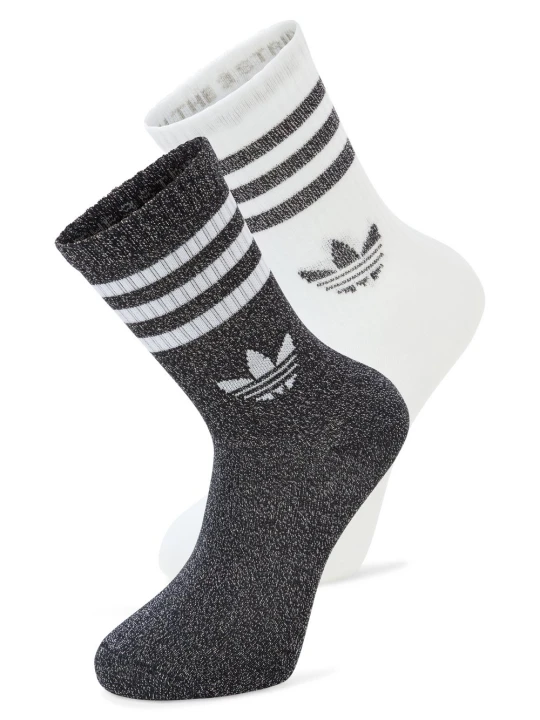 Zdjęcie produktu adidas Originals Skarpety w opakowaniu po 2 sztuki Kobiety czarny|biały|srebrny