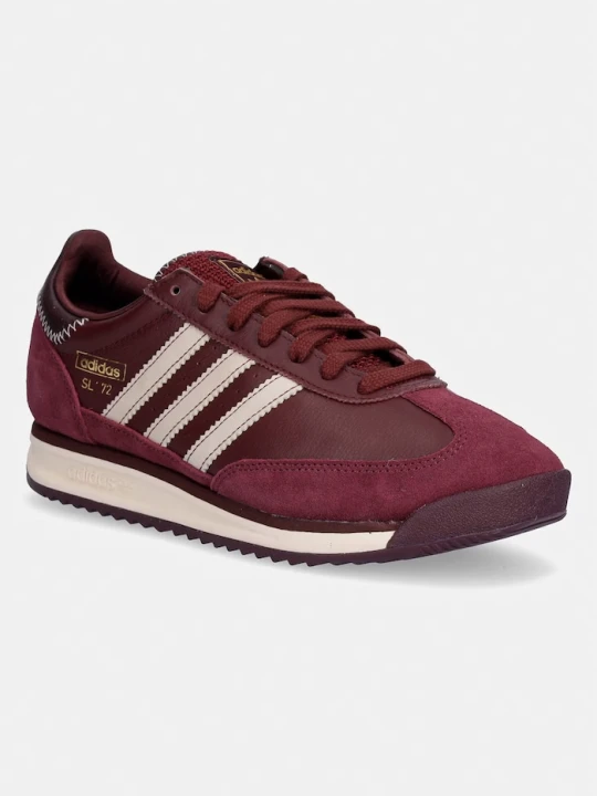 Zdjęcie produktu adidas Originals SL 72 sneakersy męskie skórzane bordowy