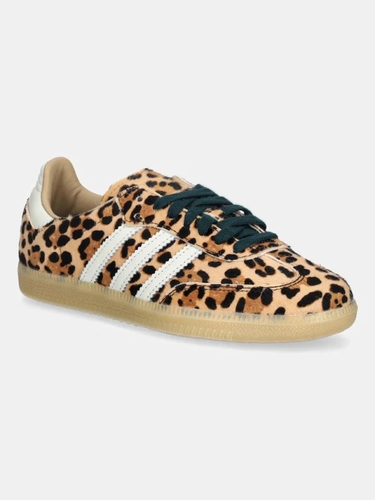 Zdjęcie produktu adidas Originals sneakersy skórzane Samba Og brązowy