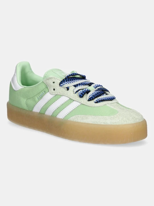 Zdjęcie produktu adidas Originals sneakersy skórzane Sambae W zielony