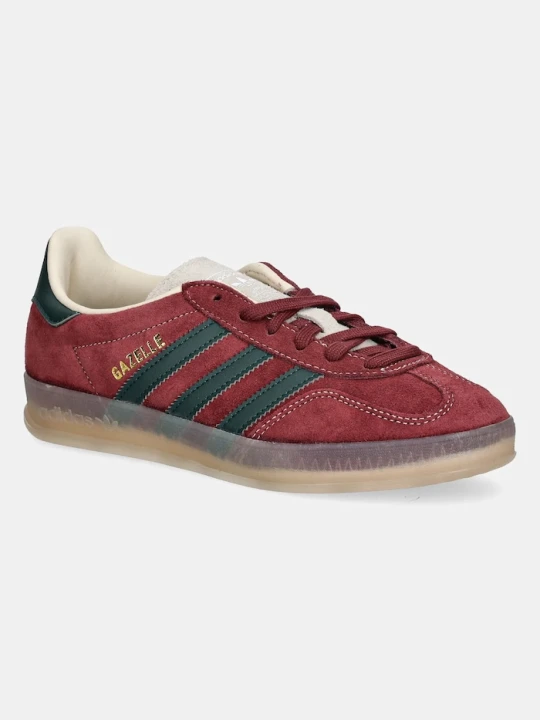 Zdjęcie produktu adidas Originals sneakersy zamszowe Gazelle Indoor bordowy