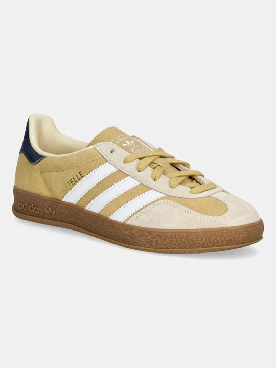 Zdjęcie produktu adidas Originals sneakersy zamszowe Gazelle Indoor żółty