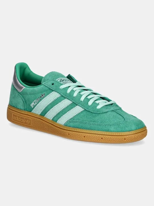 Zdjęcie produktu adidas Originals sneakersy zamszowe Handball Spezial ST W zielony