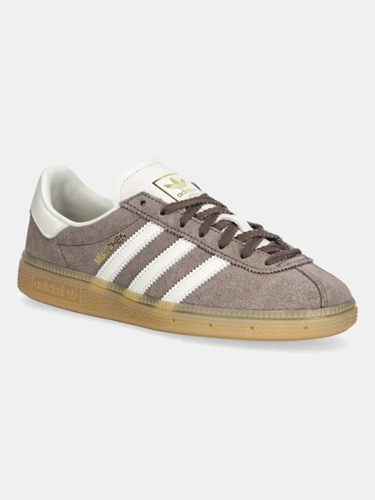 Zdjęcie produktu adidas Originals sneakersy zamszowe Muenchen W brązowy