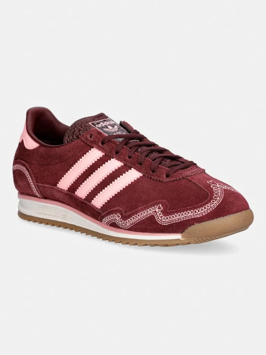 Zdjęcie produktu adidas Originals sneakersy zamszowe SL 72 Og bordowy