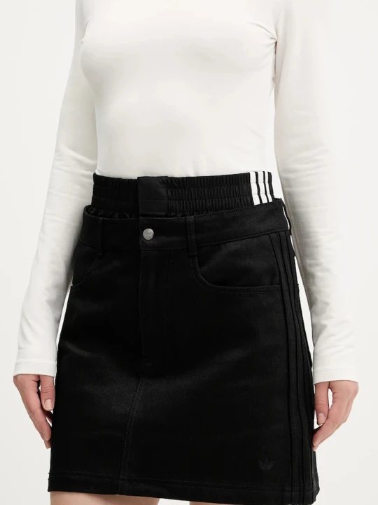 Zdjęcie produktu adidas Originals spódnica jeansowa FB Utility czarny