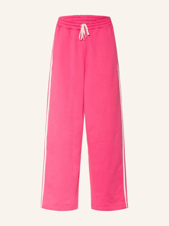 Zdjęcie produktu Adidas Originals Spodnie Dresowe Adisignature 3 Stripes Z Paskami Z Galonu pink