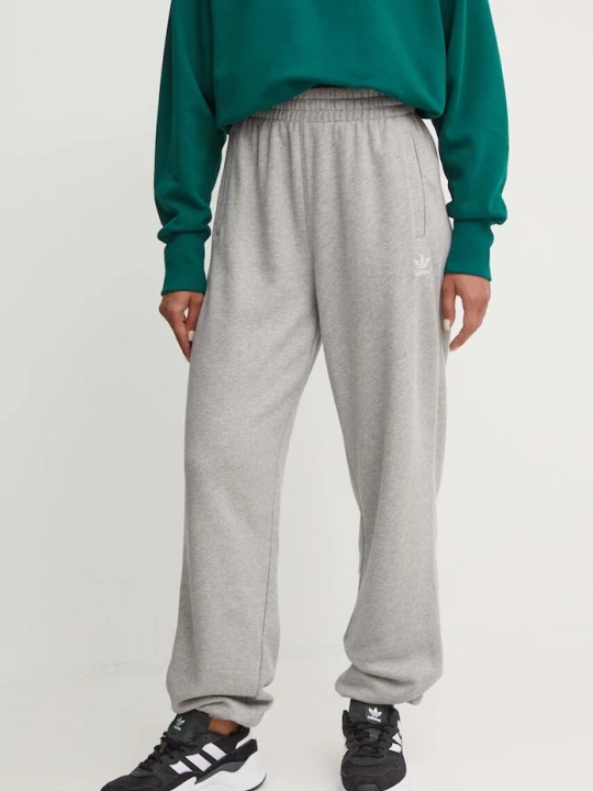 Zdjęcie produktu adidas Originals spodnie dresowe bawełniane Essential szary