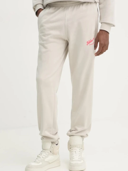 Zdjęcie produktu adidas Originals spodnie dresowe bawełniane Wabash beżowy