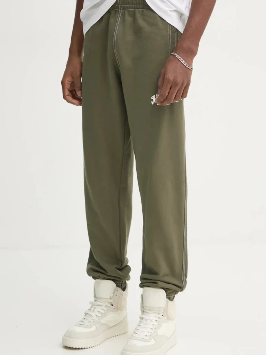 Zdjęcie produktu adidas Originals spodnie dresowe bawełniane Wabash zielony