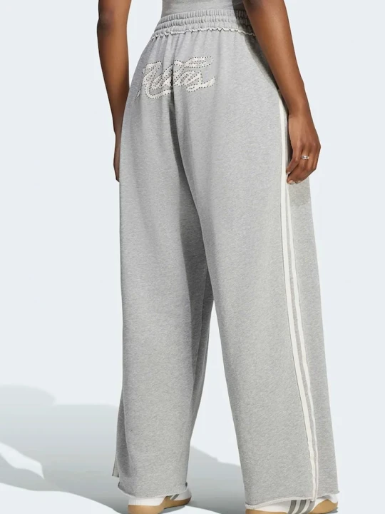 Zdjęcie produktu adidas Originals spodnie dresowe damskie bawełniane szary