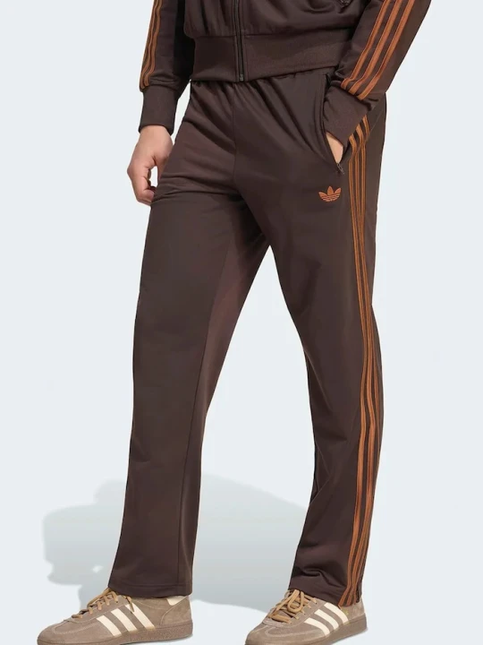 Zdjęcie produktu adidas Originals spodnie dresowe męskie Firebird brązowy