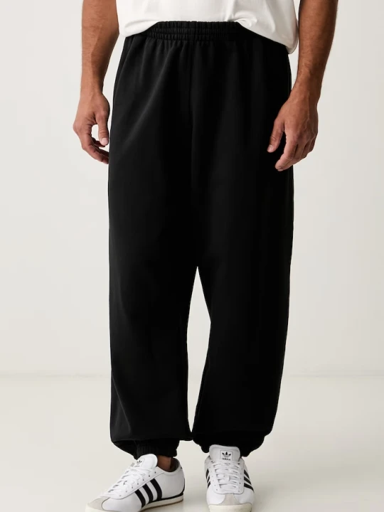 Zdjęcie produktu adidas Originals spodnie dresowe męskie z bawełną Trefoil Essentials czarny