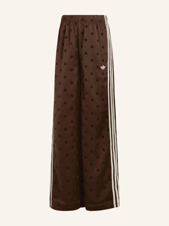 Zdjęcie produktu Adidas Originals Spodnie Dresowe Satin Polka Dots Z Szerokimi Nogawkami braun