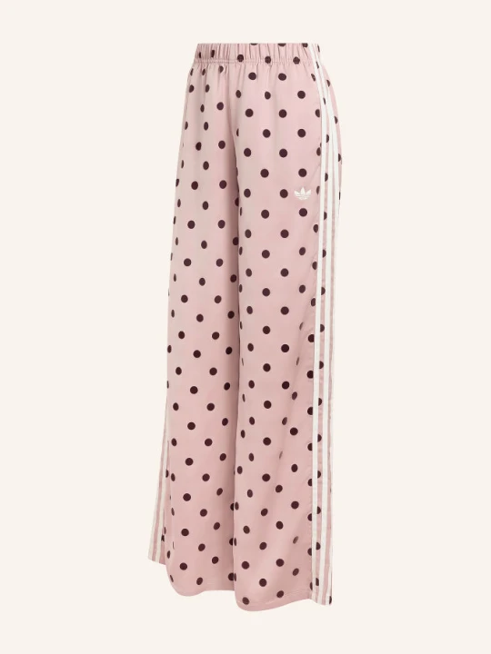 Zdjęcie produktu Adidas Originals Spodnie Dresowe Satin Polka Dots Z Szerokimi Nogawkami rosa