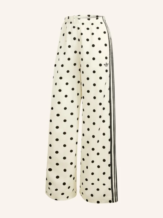 Zdjęcie produktu Adidas Originals Spodnie Dresowe Satin Polka Dots Z Szerokimi Nogawkami weiss