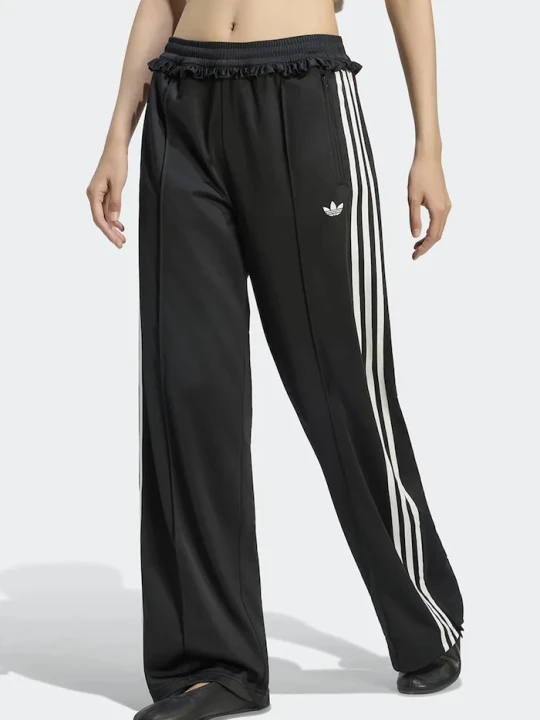Zdjęcie produktu adidas Originals spodnie wide leg damskie Pleated Firebird czarny