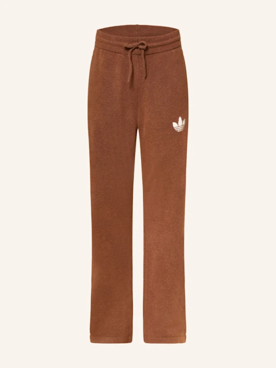 Zdjęcie produktu Adidas Originals Spodnie Z Dzianiny W Stylu Dresowym braun BRĄZOWY