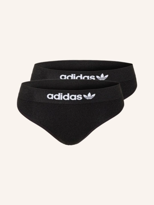 Zdjęcie produktu Adidas Originals Stringi, 2 Szt. schwarz CZARNY