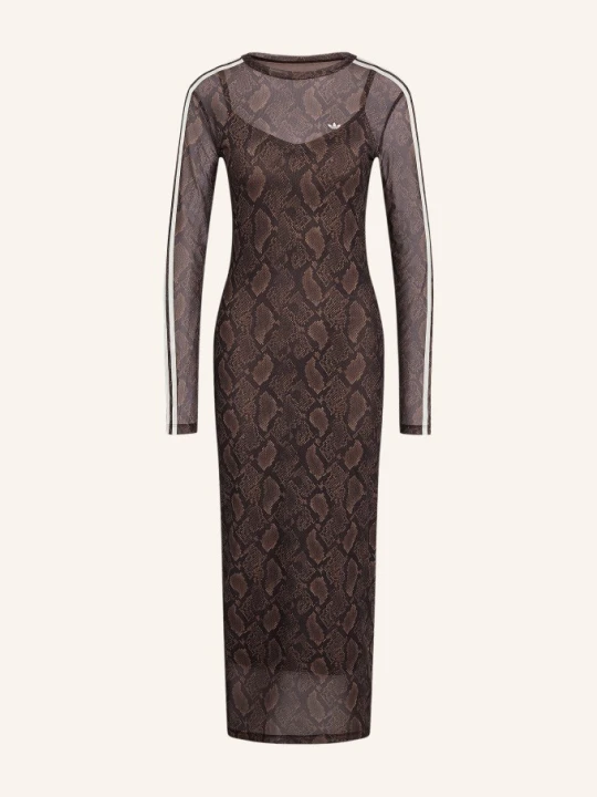 Zdjęcie produktu Adidas Originals Sukienka Z Siateczki Snake Print braun