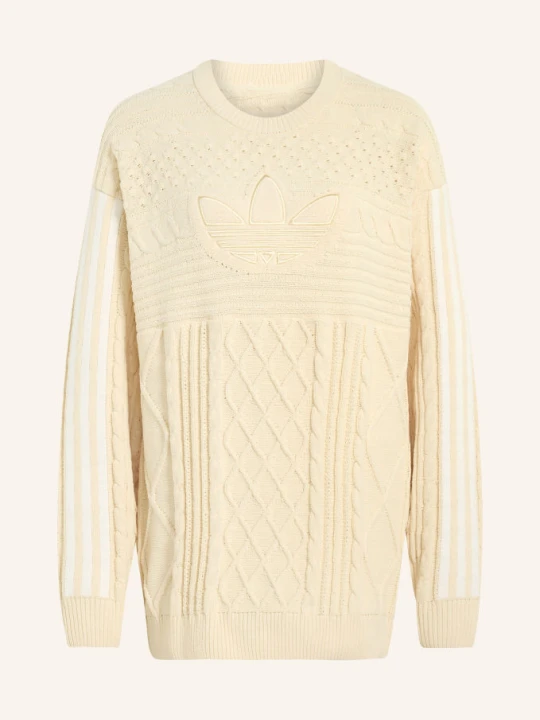 Zdjęcie produktu Adidas Originals Sweter 70s Trefoil gelb KREMOWY