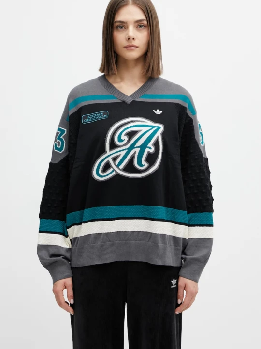 Zdjęcie produktu adidas Originals sweter damski z dodatkiem wełny