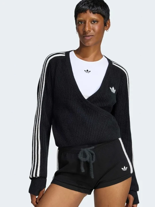 Zdjęcie produktu adidas Originals sweter damski z dodatkiem wełny Adiluna Season 2 x Jennie czarny